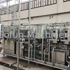 高精度管状UHT滅菌装置機械5T/Hジュースの生産機械