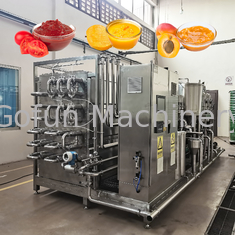 トマトのりの滅菌装置機械を処理する産業低温殺菌器/フルーツの込み合い