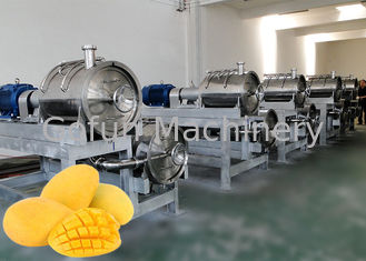 安全マンゴ ジュースの製造プラント ジュースのプロセス用機器1時間あたりの1 - 20トン