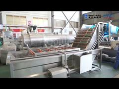 高品質バブル洗浄機、工業用野菜洗浄機