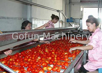 1時間あたりの機械3/5トンを作るSus304トマトの加工ライン トマトのり