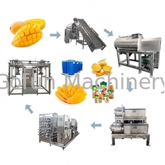 機械によって機械化される生産をする100T/D 304ステンレス鋼のマンゴの込み合い